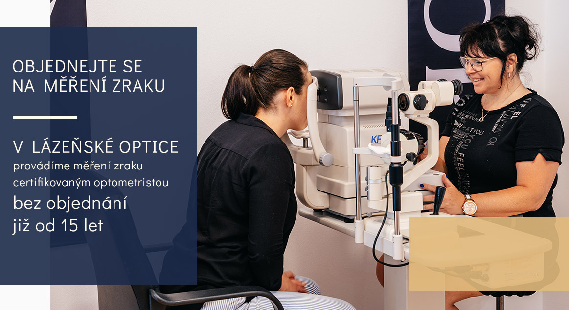 meření zraku - objednejte se